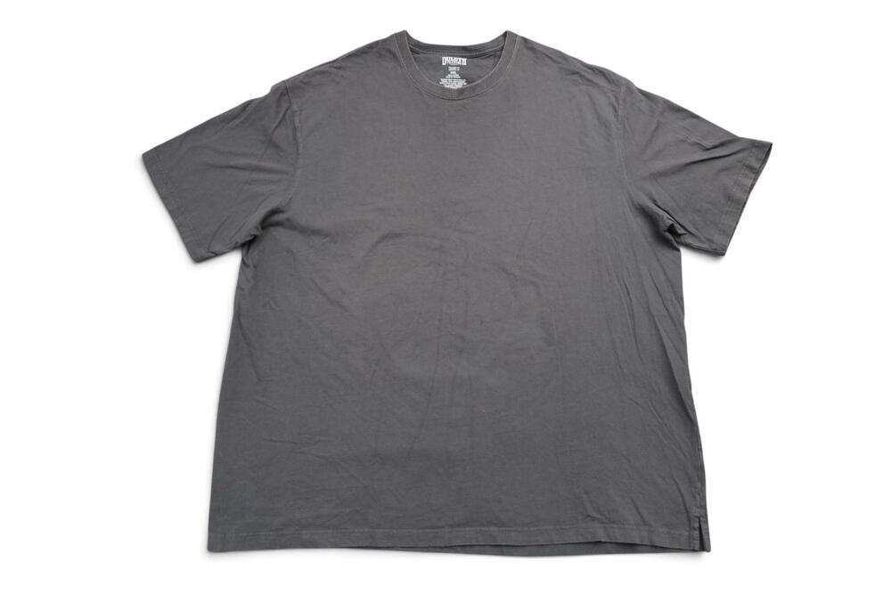 Duluth Trading Co Shirt Mens 2XL Gray Relaxed Fit Longtail T Tee Cotton Casual